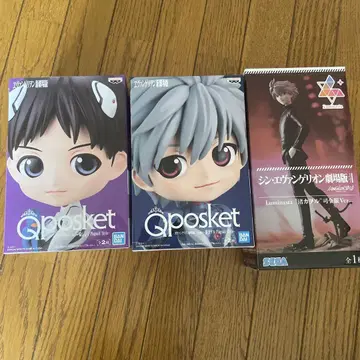 Qposket 이카리 신지 나기사 카오루 세트