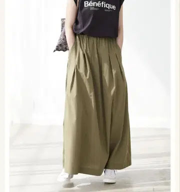 턱 개더 스커트