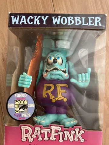 Wacky Wobbler Rat Fink 2009 한정판