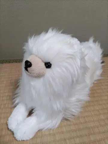 선 레몬 무릎 강아지 S 포메라니안 강아지 봉제 인형