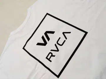 '새상품' RVCA 루카 남성용 반팔 티셔츠 L 사이즈