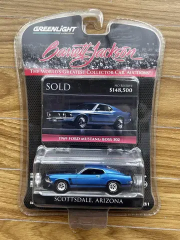 1969 Ford Mustang Boss 302 미니카 1:64