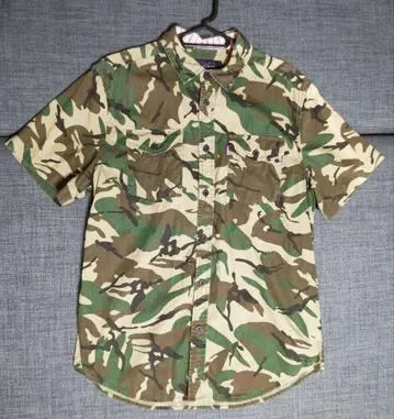 MISHKA 카모 패턴 반팔 셔츠 M