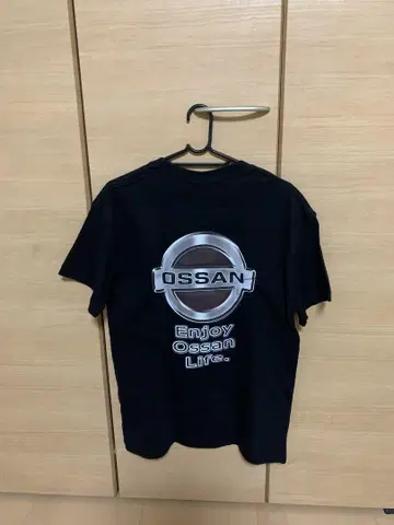 Ossan Enjoy Ossan Life 티셔츠 블랙