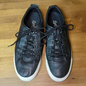 새상품급! Danner 다너 가죽 로우 컷 스니커즈 블랙 27.5