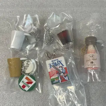 음료 미니어처 5종 묶음 판매 가챠 캡슐 토이