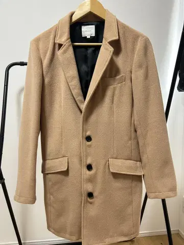allamoda 베이지 체스터 코트 S 사이즈