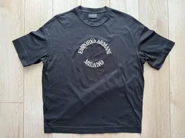 Emporio Armani 티셔츠 M 사이즈 자수 블랙
