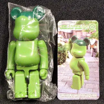 MEDICOMTOY 베어브릭 젤리빈 말차 100% 시리즈 36