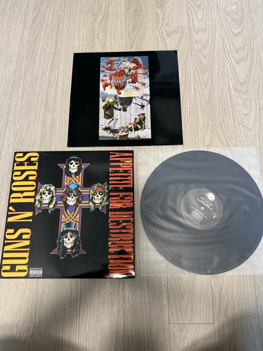 건즈 앤 로지스 Appetite For Destruction LP