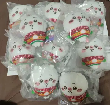 치이카와 (먼작귀) 에니마이 복권 D상 봉제 인형 키링 10개