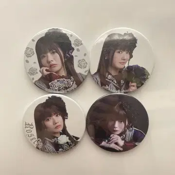 뱅드림 Roselia 아키사카 사토미 흰금린코 아티스트 성우 캔뱃지