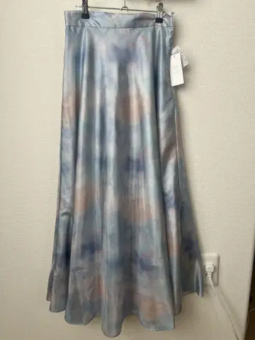 블루 플레어 스커트 S/M
