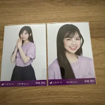 노기자카46 나가시마 린 벚꽃 브로마이드