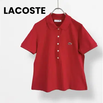 새상품급 라코스테 LACOSTE 반팔 피케 셔츠 36 슬림핏