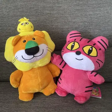 타베코 동물 봉제 인형 사자 고양이