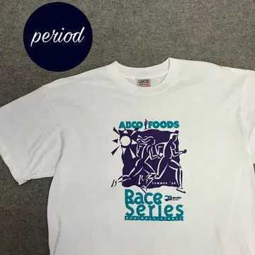 P1997 빈티지 90년대 ABCO FOODS 이벤트 티셔츠