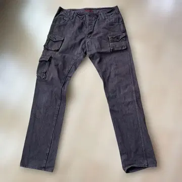젬블 브라운 덕지 카고 팬츠 사이즈 LL