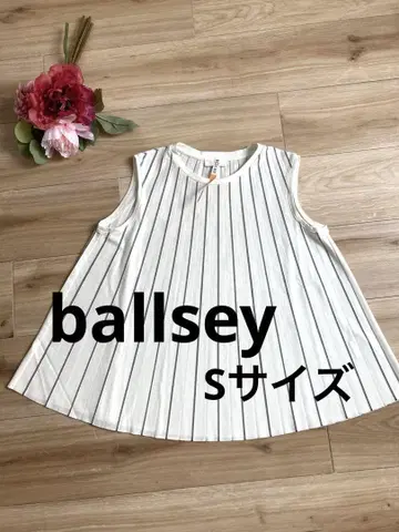 ballsey 슬리브리스 탑 스트라이프 S 사이즈
