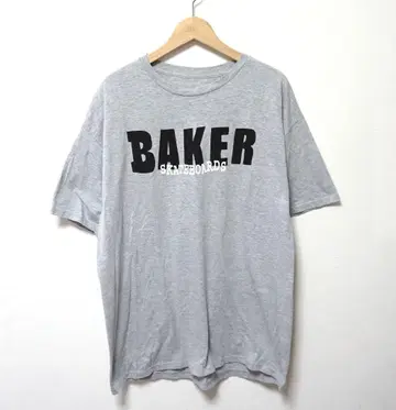 BAKER SKATEBOARDS 로고 티셔츠 베이커 스케이트보드