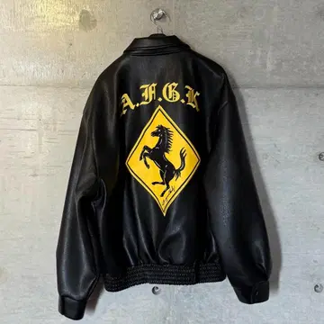 afgk a few god kids 가죽 자켓 스트릿