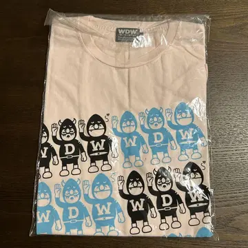 WDW 티셔츠 M 사이즈 L 사이즈 빔즈 핑크