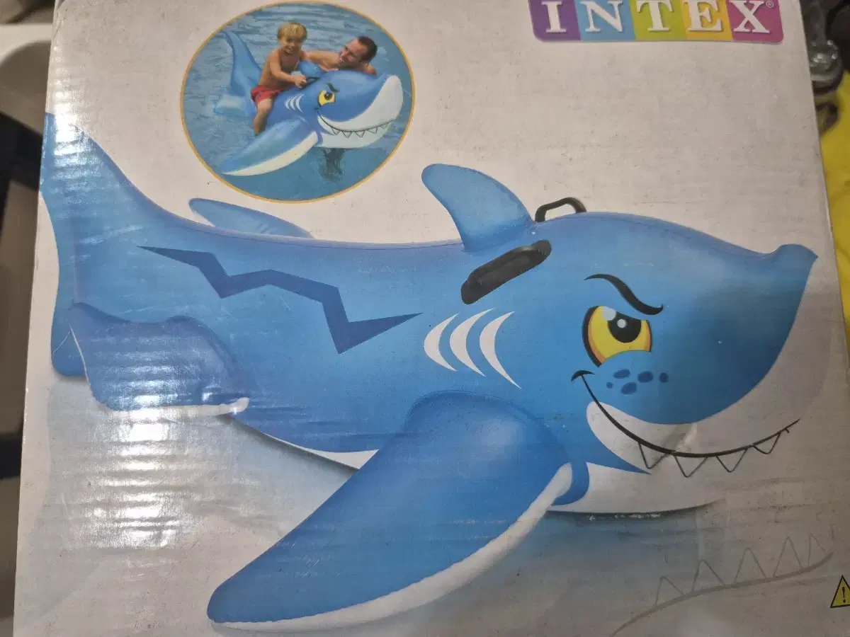 Intex Baby Shark Discontinued Rare Item Tube Ride-On, Only 1 Available