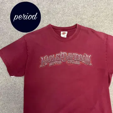 P1999 HARLEY DAVIDSON 바이크 아메카지 프린트 티셔츠