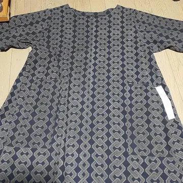 유카타 먹물 염색 원피스