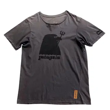 Patagonia 독수리 티셔츠 흑먹색 S 오가닉 코튼