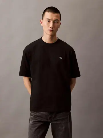 캘빈클라인 아카이브 로고 릴랙스 크루넥 티셔츠