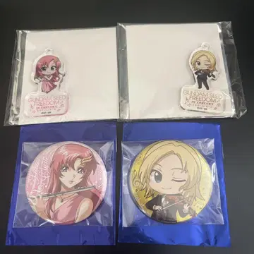 건담 SEED FREEDOM 락스 오르페 시네콘 캔뱃지 아쿠차
