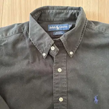 Ralph Lauren Blake 다크 그레이 긴팔 셔츠