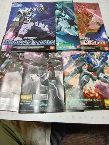 MG 1/100 건담 더블 오 설명서
