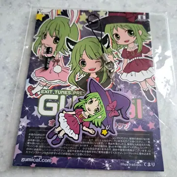 VOCALOID GUMI 혜택 오리지널 러버 스트랩 수량 한정 마녀 소녀