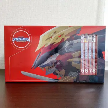 조이드 제네시스 하야테 라이거 홀로테크 피규어 포함 DVD 한정판 박스
