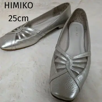 히메코 컷 아웃 디자인 펌프스/641105 실버 25cm