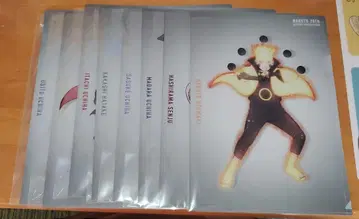 NARUTO 베이스 야드 도쿄 클리어 파일 세트 판매