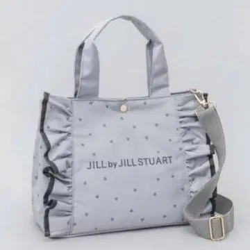 JILL by JILL STUART 하트 프릴 백 숄더 그레이