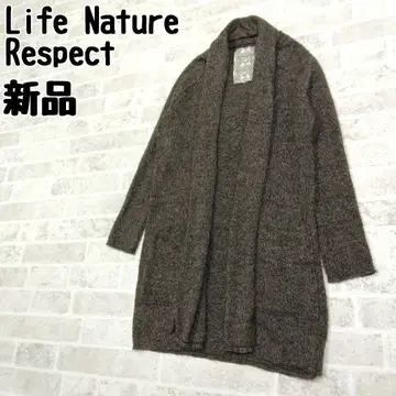 Life Nature Respect goa 롱 가디건 새상품