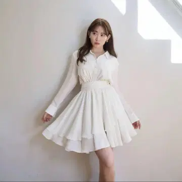 헤르리프토 무르시아 시폰 셔츠 드레스