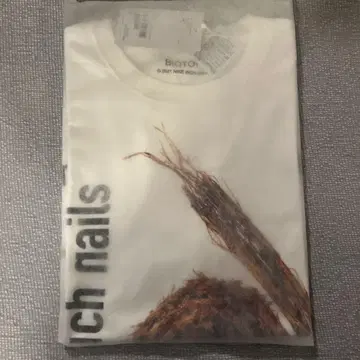 Nine Inch Nails BIOTOP 티셔츠 사이즈 L
