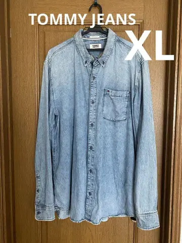 TOMMY JEANS 데님 셔츠 XL