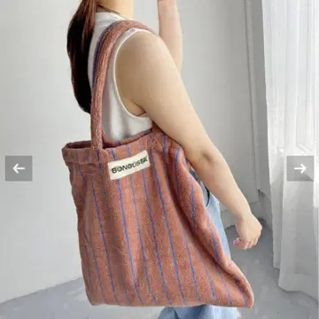 BONGUSTA 봉구스타 STRIPED 토트백