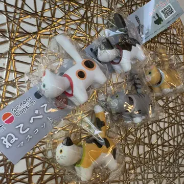 고양이 마스코트 컴플리트 5종 세트