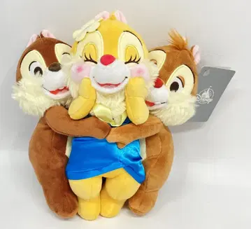 디즈니 스토어 PLUSH 허그&스마일 칩&데일&클라리스
