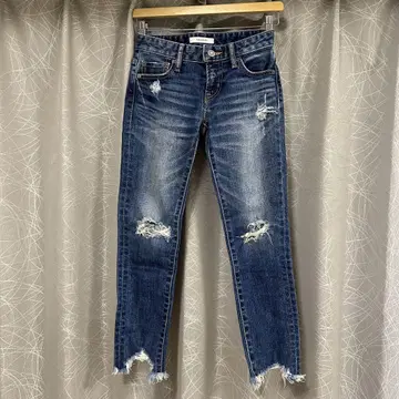 MOUSSY 데미지 데님 팬츠