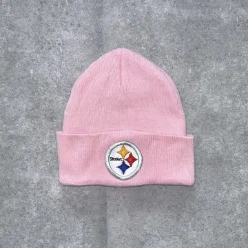 NFL 니트 캡 스틸러스 핑크 아크릴 남녀 공용 y2k