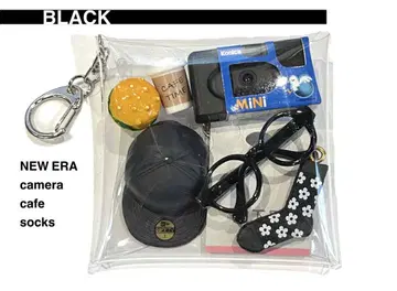 가챠 파우치 흑백/NEWERA