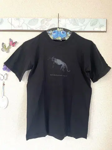 데이비드 실비안 2001 투어 티셔츠 Japan